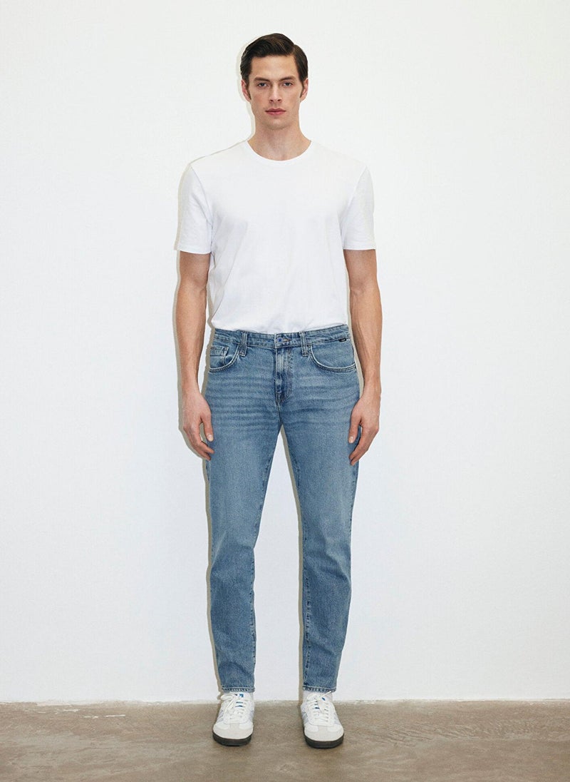 MAVI Milan Mid Vintage Premium Blue Jean Pants - Image 3